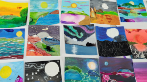 Des oeuvres créées dans le cadre de l'atelier